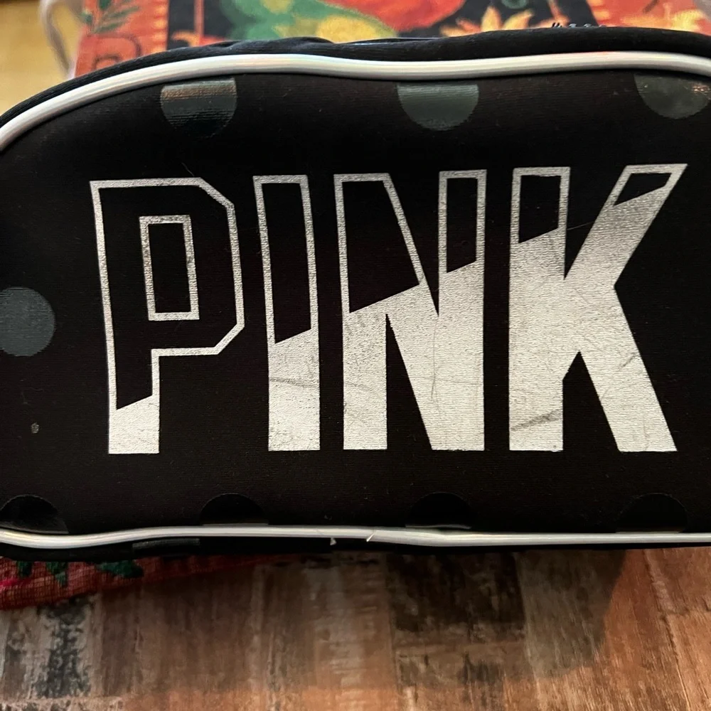 PINK makeup bag